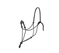 Silvertip, Weaver Leather, Cavezza in Corda con Quattro Nodi, Taglia M, Colore: Nero