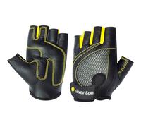 Silverton - Guanti da Fitness Lady, Nero/Giallo, L