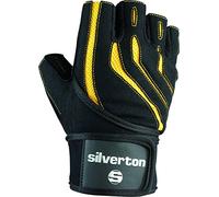 Silverton Power 4 Guanti, Unisex, 43740M, Nero/Giallo, M
