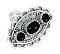 SILVERTROVE in Anello placcato argento con pietra preziosa per uomo e donna gioielli fatti a mano di tutte le taglie CRG1274AA