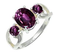 SILVERTROVE in Anello placcato argento con pietra preziosa per uomo e donna gioielli fatti a mano di tutte le taglie CRG1264AA