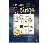 Silvester-Bingo: Das lustige Spiel für die Feier Lustiger Spielblock mit 50 ve