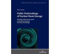Silvia Amato Public Undertakings of Nuclear Waste Storage (Copertina rigida)