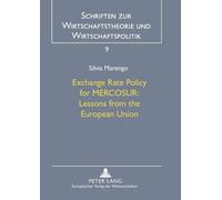 Silvia Marengo Exchange Rate Policy for MERCOSUR (Tascabile)