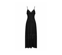 Silvian Heach - Abito Lungo con Spalline Sottili e Inserti Decorativi - - Dresses - Donna - Nero - M