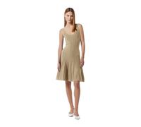 Silvian Heach - Flocosa Abito Svasato in Maglia a Costine - - Dresses - Donna - Beige - M