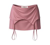 Silvian Heach - Mini Gonna con Laccetti Decorativi - - Skirts - Donna - Viola - L