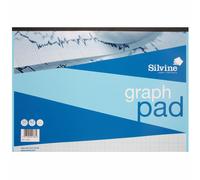Silvine A3GP A3 Grafico Blocco Carta 1/5/10 50 Fogli