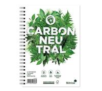 Silvine A5 Carbon Neutral Wirebound Notebook - Ruled Feint, 120 Pages of Premium