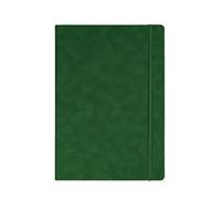 Silvine British Racing Green (198BRG) - Taccuino con copertina rigida, formato A4, 160 pagine a righe, 90 g/m², carta avorio