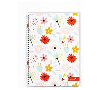 Silvine Doppio Filo Bounded A4 Rigido Foderato Notebook 140 Pagine 75 Gsm 8mm