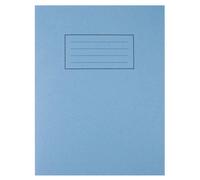 Silvine Exercise Book Ruled and Margin 80 Pages Blue (Pack of 10)