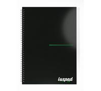 Silvine Luxpad Recycled A4 Hardback Wirebound Notebook - Lined (160 Pages)