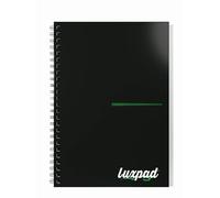 Silvine Luxpad Recycled A5 Hardback Wirebound Notebook - Lined (160 Pages)