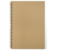 Silvine Quaderno Da Disegno A3 Con Spirale In Carta Kraft 100gsm 40 Fogli
