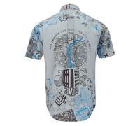 Silvini Camicia A Maniche Corte Montoro Grey / Charcoal