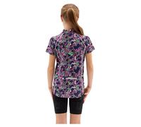 Silvini Scrivia Cd1434 Short Sleeve Jersey Blu 9-10 Years Ragazza Blush / Green