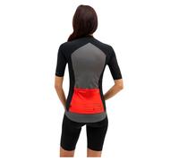 Silvini Maglia A Maniche Corte Wd2404 Stelvia Black / Ruby