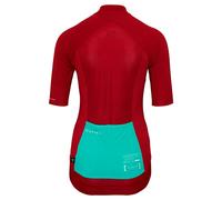 Silvini Wd2404 Stelvia Short Sleeve Jersey Rosso M Donna Merlot / Ocean
