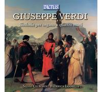 Silvio Celeghin / Iannella Federica - Verdi: Ouvertures Organ 4 Hands - Cd