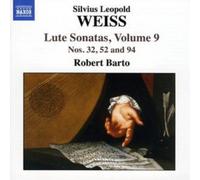Silvius Leopold Weiss Lute Sonatas Vol. 9 (Barto) (CD) Album