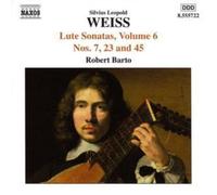 Silvius Leopold Weiss Lute Sonatas Volume 6 (Barto) (CD) Album