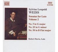 Silvius Leopold Weiss Sonatas for Lute - Volume 2 (CD) Album