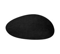 silwy® Metal Nano-Gel Placemat Black (Large) in look pelle per bicchieri magnetici - perfetto per il campeggio, il caravaning e la nautica