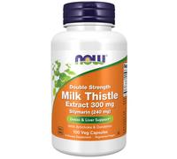 Silymarin Double Strength 300 MG 100 Vegetale Cappelli con Visiera Da Now Foods
