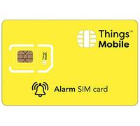 SIM Card per ALLARME e ANTIFURTO - Things Mobile - con copertura globale e rete multi-operatore GSM/2G/3G/4G LTE, senza costi fissi, senza scadenza e tariffe competitive, senza credito incluso