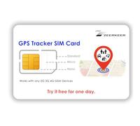 SIM Card per Localizzatore GPS, Scheda SIM per GPS Tracker con Copertura Globale e rete multi-operatore 4G LTE/3G/2G/GSM, Senza Scadenza e tariffe competitive, SIM per GPS Tracker, A partire 4€/mese