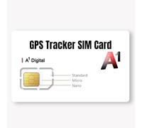 SIM Card per Localizzatore GPS, Scheda SIM per GPS Tracker con Copertura Globale e rete multi-operatore 4G LTE/3G/2G/GSM, Senza Scadenza e tariffe competitive, A partire 4€/mese