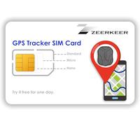 SIM Card per Localizzatore GPS, Scheda SIM per GPS Tracker con Copertura Globale e rete multi-operatore 4G LTE/3G/2G/GSM, Senza Scadenza e tariffe competitive, A partire 4€/mese, SIM per GPS Tracker