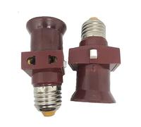 sim gold leaf Portalampada E27 Thief, Confezione da 2