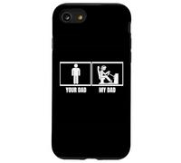 Sim Racer Tuo Padre Mio Padre Figlia Figlio Funny Sim Racing Custodia per iPhone SE (2020) / 7/8