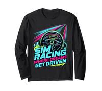 Sim Racing Dove i Sogni vengono guidati Maglia a Manica
