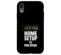 Sim Racing Simulator Cockpit Esports Racer Esperienza Custodia per iPhone XR