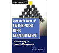 Sim Segal Corporate Value of Enterprise Risk Management (Copertina rigida)
