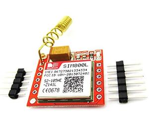 SIM800L GPRS GSM Module PCB Antenna SIM Board Quad band | Modulo GPRS SIM800L Scheda gsm Micro SIM Card Quad-Band Porta seriale TTL con antenna per Arduino MCU