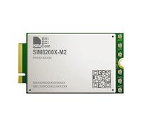 SIM8200-M2 SIMCom Modulo 5G originale Fattore di forma M.2 Comunicazione dati ad alta velocità Supporta R15 5G NSA/SA fino a 2,4 Gbps Trasferimento dati Sei antenne Supporto…