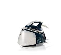 Simac 6409 Stiro Facile, Sistema stirante con caldaia ricaricabile, Display Digitale, 2400 W, Blocco ferro per il trasporto, Capacità Serbatoio 1,7 L, Stiratura a secco, Bianco, Ariete