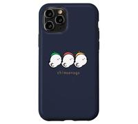 Simaenaga Tre Fratelli Hokkaido Giapponese Uccelli Bianchi Coro Custodia per iPhone 11 Pro
