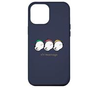 Simaenaga Tre Fratelli Hokkaido Giapponese Uccelli Bianchi Coro Custodia per iPhone 12 Pro Max