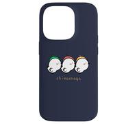 Simaenaga Tre Fratelli Hokkaido Giapponese Uccelli Bianchi Coro Custodia per iPhone 14 Pro