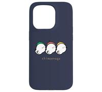 Simaenaga Tre Fratelli Hokkaido Giapponese Uccelli Bianchi Coro Custodia per iPhone 15 Pro