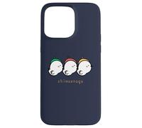 Simaenaga Tre Fratelli Hokkaido Giapponese Uccelli Bianchi Coro Custodia per iPhone 15 Pro Max