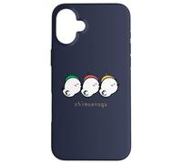 Simaenaga Tre Fratelli Hokkaido Giapponese Uccelli Bianchi Coro Custodia per iPhone 16 Plus