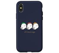 Simaenaga Tre Fratelli Hokkaido Giapponese Uccelli Bianchi Coro Custodia per iPhone X/XS