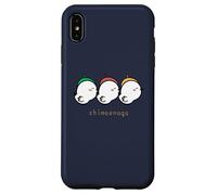 Simaenaga Tre Fratelli Hokkaido Giapponese Uccelli Bianchi Coro Custodia per iPhone XS Max