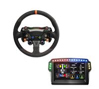 Simagic Simracing Bundle ZEUS Sport volante 320 mm MagicDash 4 display teleme...